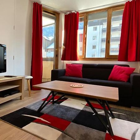 Chamois De Chamonix, Confortable 2 Pieces, Balcon, Parking Gratuit Екстериор снимка