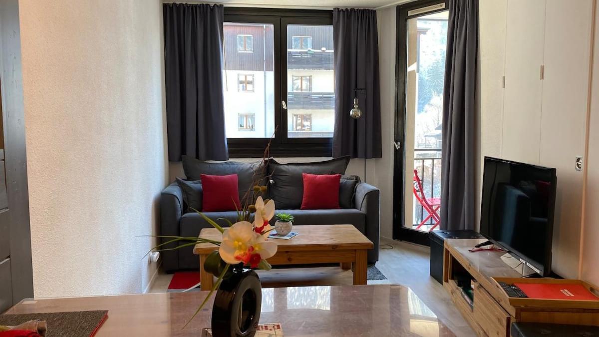 Chamois De Chamonix, Confortable 2 Pieces, Balcon, Parking Gratuit Екстериор снимка