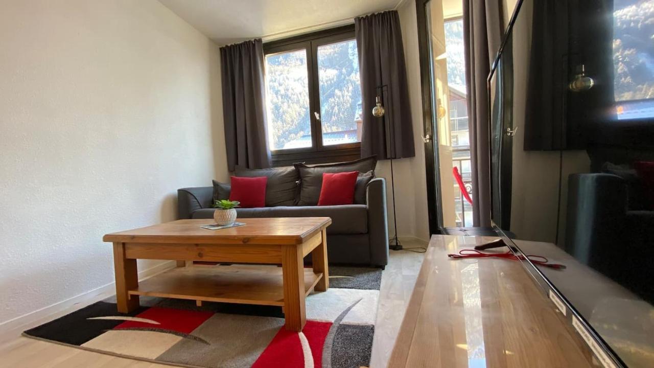 Chamois De Chamonix, Confortable 2 Pieces, Balcon, Parking Gratuit Екстериор снимка